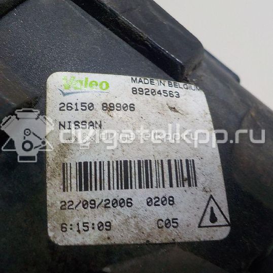 Фото Фара противотуманная  2615089906 для Nissan Tiida / X-Trail / Note / Nv200 / Qashqai