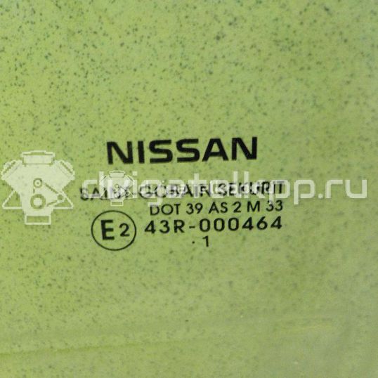 Фото Стекло двери передней левой  803019U000 для Nissan Note