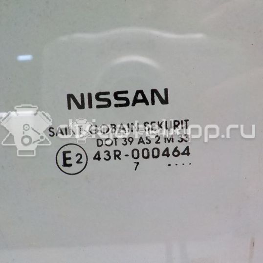 Фото Стекло двери передней левой  803019u000 для Nissan Note