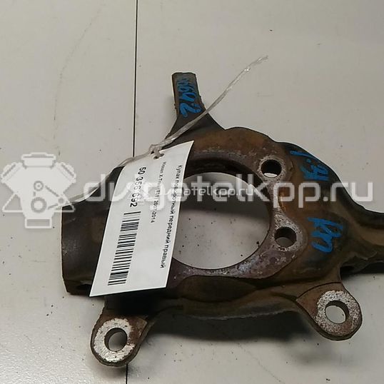 Фото Кулак поворотный передний правый  40014JD000 для Nissan Qashqai