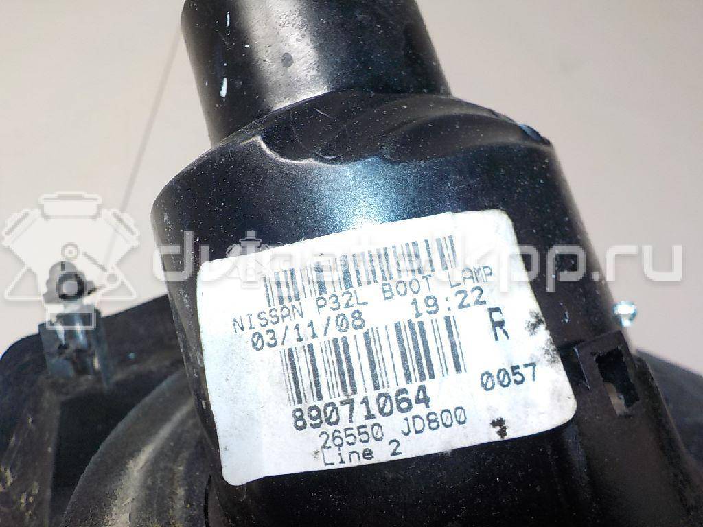Фото Фонарь задний внутренний правый  26550jd800 для Nissan Qashqai {forloop.counter}}