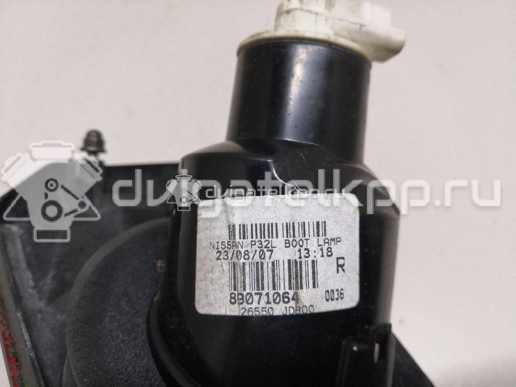 Фото Фонарь задний внутренний правый  26550JD800 для Nissan Qashqai {forloop.counter}}