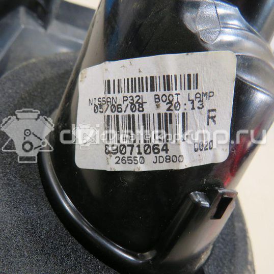 Фото Фонарь задний внутренний правый  26550JD800 для Nissan Qashqai