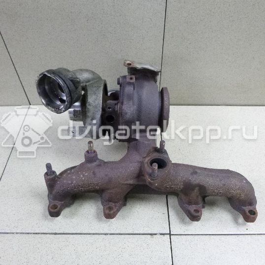 Фото Турбокомпрессор (турбина) для двигателя BLS для Volkswagen Caddy / Golf 105 л.с 8V 1.9 л Дизельное топливо 03G253014T