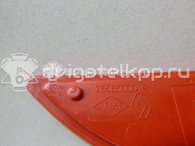 Фото Отражатель в бампер задний левый  265650004R для Renault Fluence L30 / Megane {forloop.counter}}