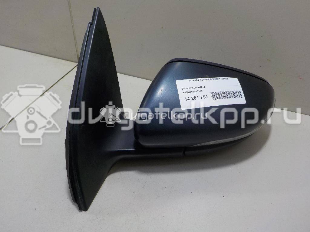 Фото Зеркало правое электрическое  5K0857508AD9B9 для Volkswagen Jetta / Golf {forloop.counter}}