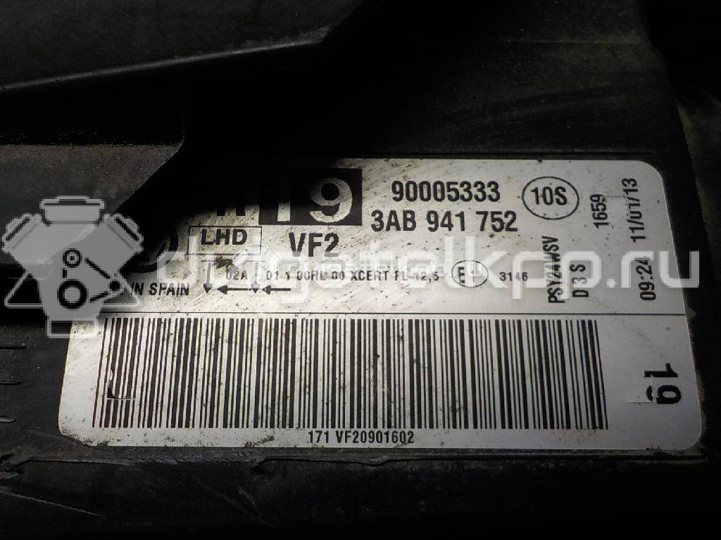 Фото Фара правая  3AB941752 для vw Passat [B7] {forloop.counter}}