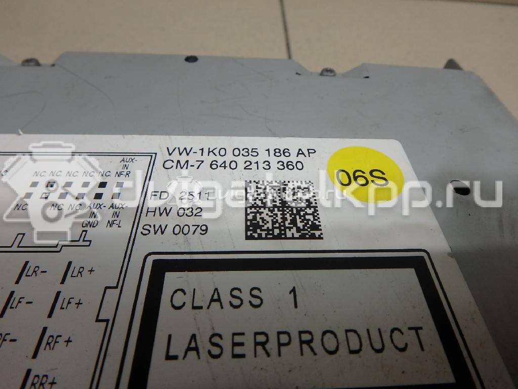 Фото Магнитола  1K0035186AP для vw Passat [B7] {forloop.counter}}
