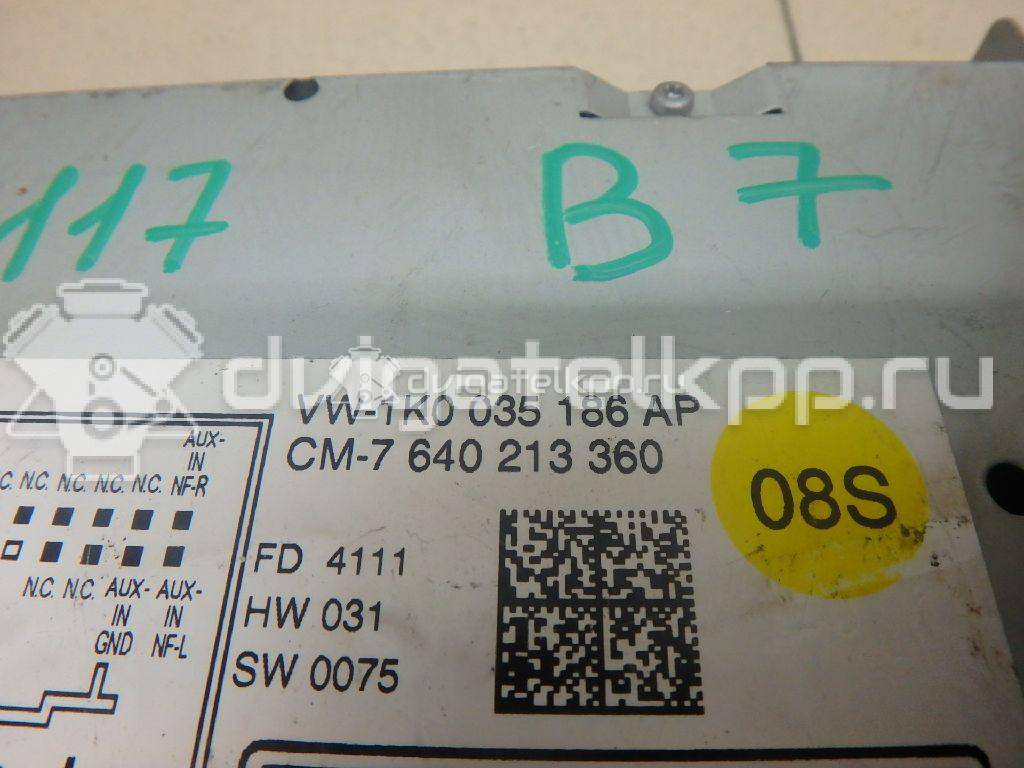 Фото Магнитола  1K0035186AP для vw Passat [B7] {forloop.counter}}