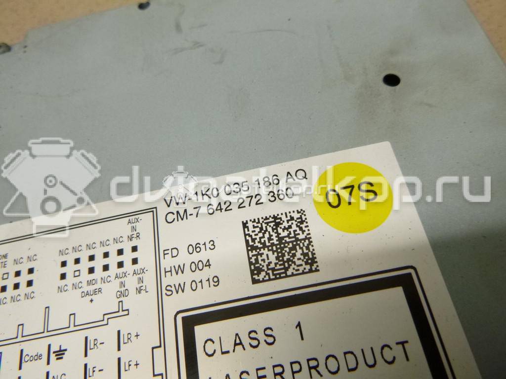 Фото Магнитола  1K0035186AQ для vw Passat [B7] {forloop.counter}}