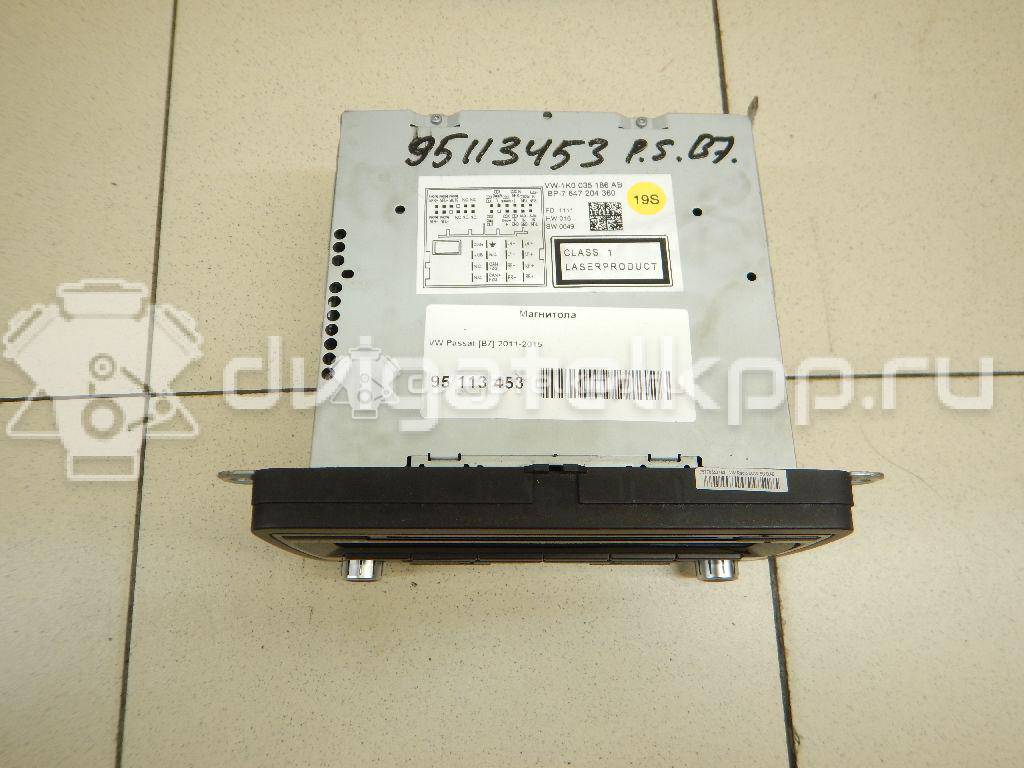 Фото Магнитола  1K0057187BX для vw Passat [B7] {forloop.counter}}