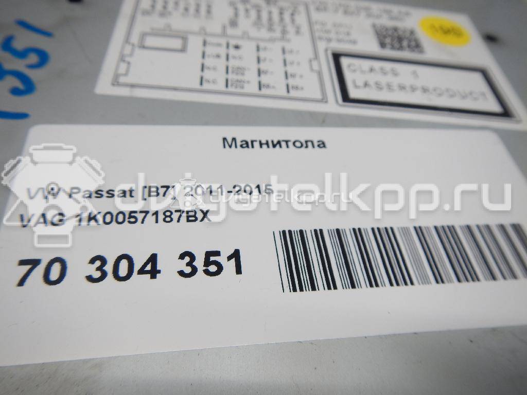 Фото Магнитола  1K0057187BX для vw Passat [B7] {forloop.counter}}