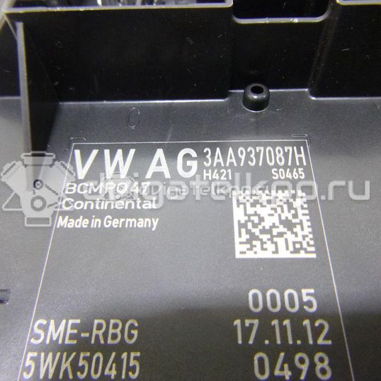 Фото Блок электронный  3AA937087RZ1X для vw Passat [B7]