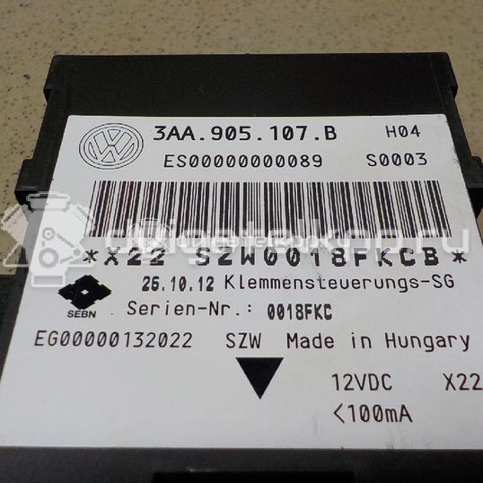 Фото Блок электронный  3AA905107B для vw Passat [B7]
