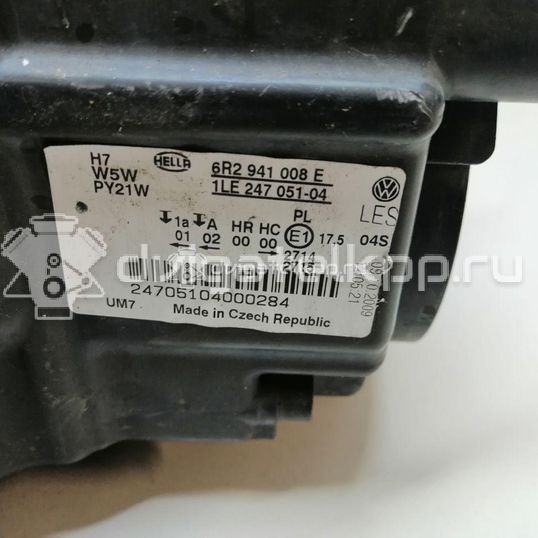 Фото Фара правая  6R2941008E для Volkswagen Polo