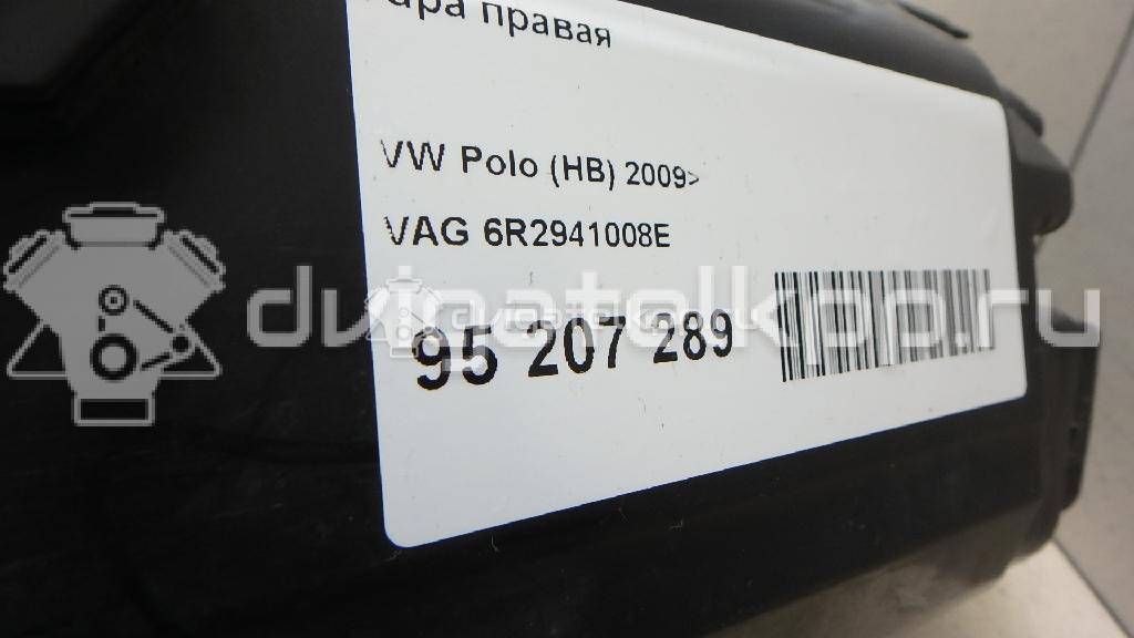 Фото Фара правая  6R2941008E для Volkswagen Polo {forloop.counter}}