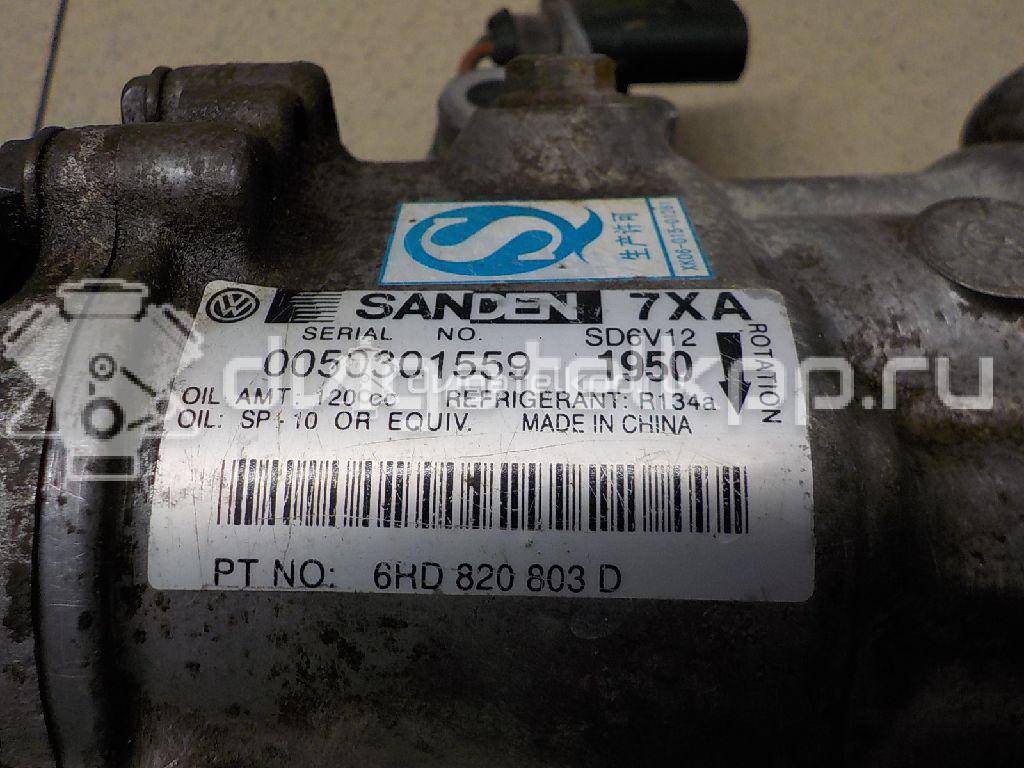 Фото Компрессор системы кондиционирования  6RD820803D для Volkswagen Load Up 121, 122, Bl1, Bl2 / Up 121, 122, Bl1, Bl2 {forloop.counter}}