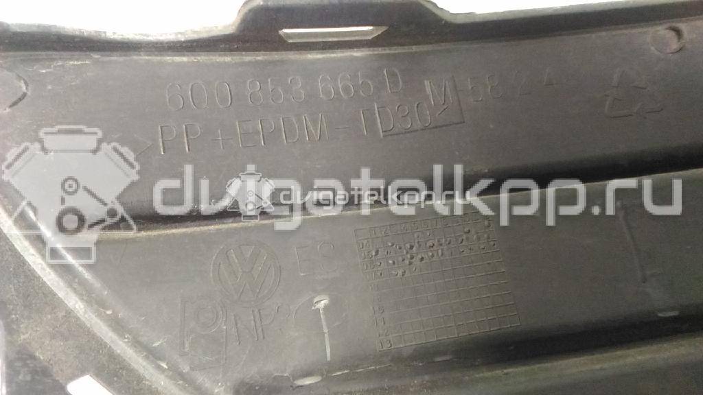 Фото Решетка в бампер левая  6Q0853665D9B9 для Volkswagen Polo {forloop.counter}}