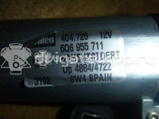 Фото Моторчик стеклоочистителя задний  6Q6955711 для Volkswagen Polo {forloop.counter}}