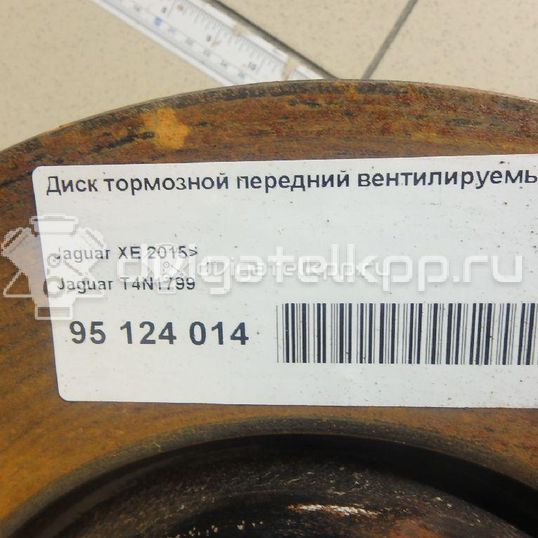 Фото Диск тормозной передний вентилируемый  T4N1799 для Jaguar Xe X760