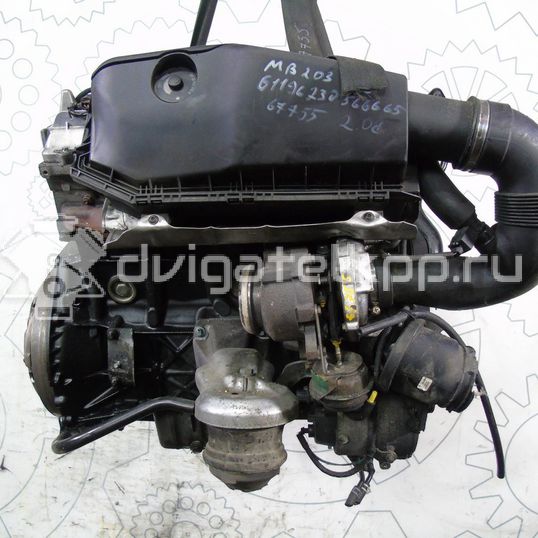 Фото Контрактный (б/у) двигатель OM 611.962 (OM 611 DE LA) для Mercedes-Benz C-Class 102-143 л.с 16V 2.1 л Дизельное топливо