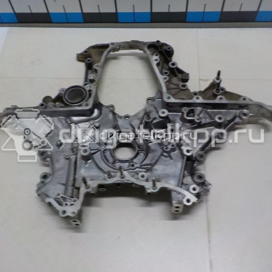 Фото Крышка двигателя передняя для двигателя 1VD-FTV для Toyota Land Cruiser 205-286 л.с 32V 4.5 л Дизельное топливо 1130151011