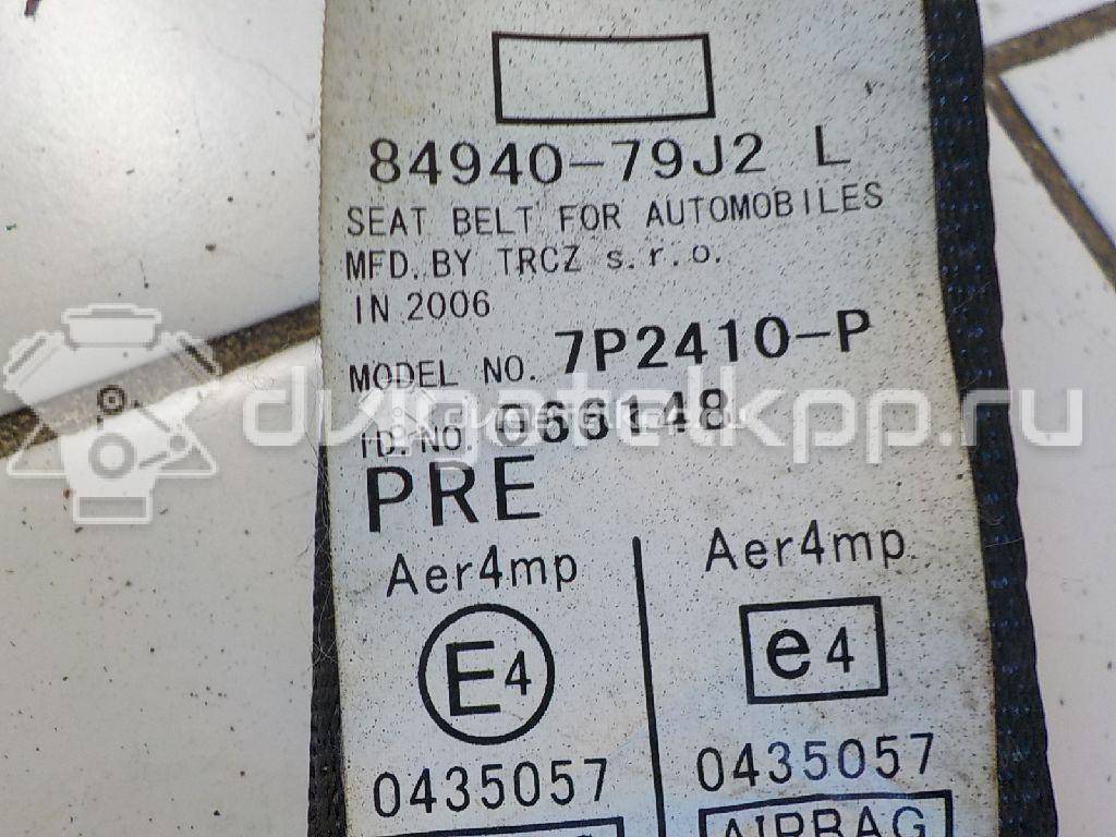 Фото Ремень безопасности с пиропатроном  8494079J23ED3 для suzuki SX4 {forloop.counter}}