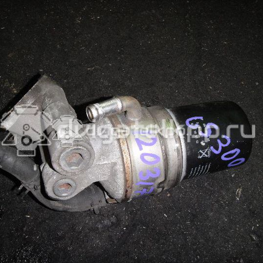 Фото Кронштейн масляного фильтра для двигателя 2JZ-GE для Lexus / Toyota 212-228 л.с 24V 3.0 л Супер-бензин (95) неэтилированный 1567046110