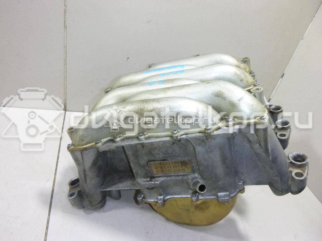 Фото Коллектор впускной для двигателя ABC для Audi A4 / A6 / 100 / 80 / Coupe 150 л.с 12V 2.6 л Супер-бензин (95) неэтилированный 078133201F {forloop.counter}}