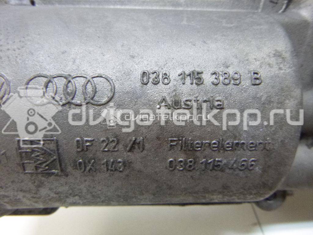 Фото Корпус масляного фильтра для двигателя AVF для Audi A4 130 л.с 8V 1.9 л Дизельное топливо 038115389B {forloop.counter}}
