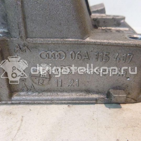 Фото Кронштейн масляного фильтра для двигателя AWM для Volkswagen / Audi 170 л.с 20V 1.8 л бензин 06A115417