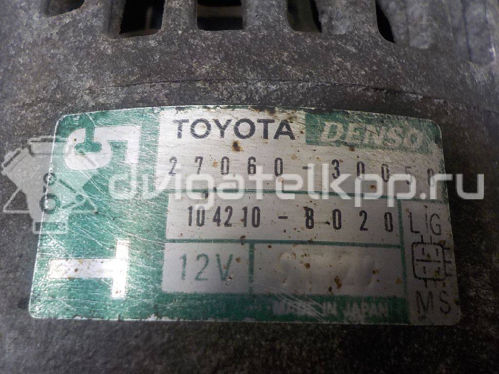 Фото Генератор  2706030050 для Toyota Dyna / Land Cruiser / Hiace / Avensis / Hilux {forloop.counter}}