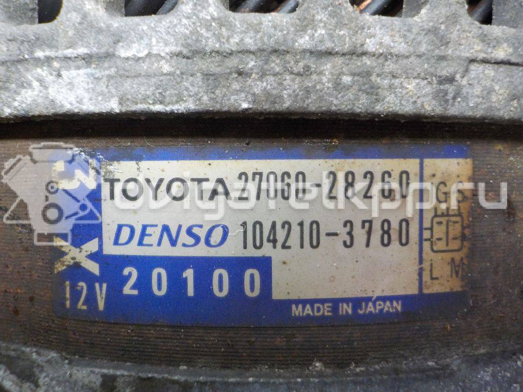 Фото Генератор  2706028260 для Toyota Carina / Camry / Avensis / Picnic Xm1 / Liteace {forloop.counter}}