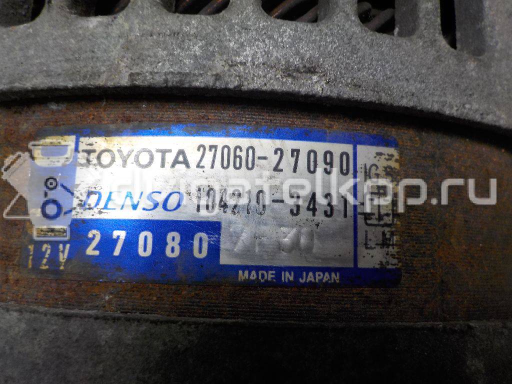 Фото Генератор  2706027090 для Toyota Avensis / Rav 4 / Yaris / Previa / Corolla {forloop.counter}}