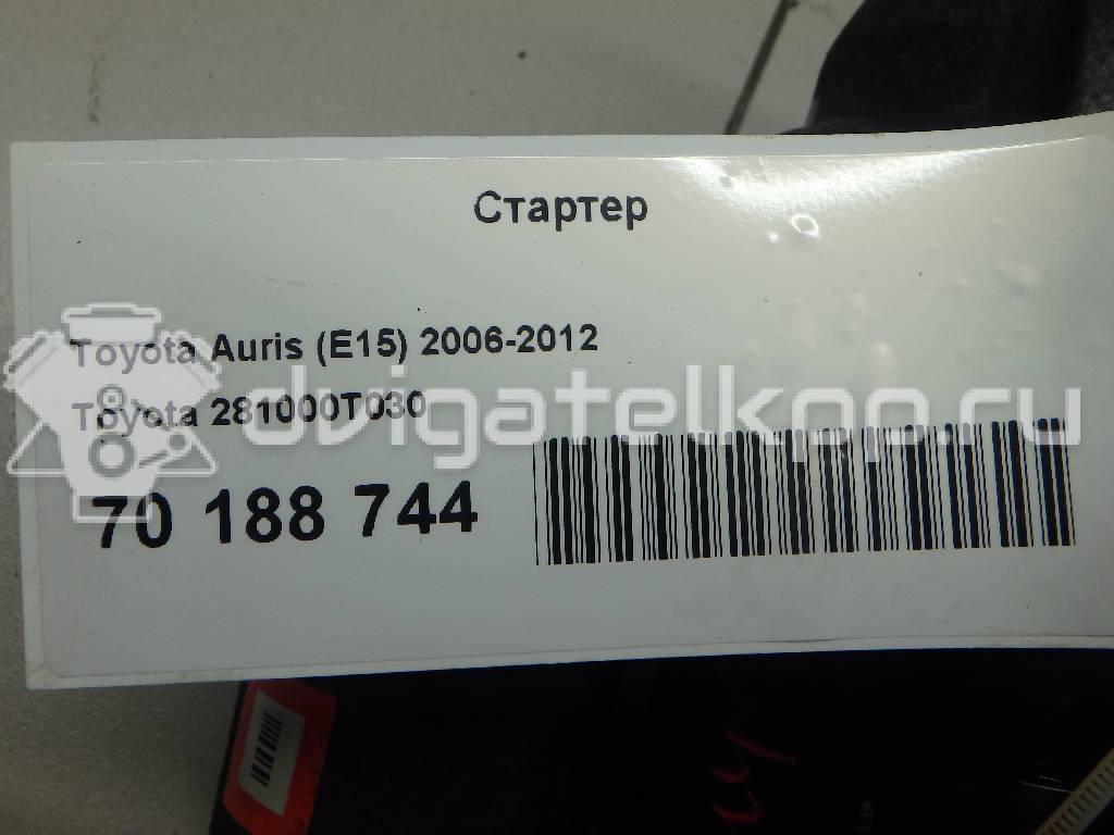 Фото Стартер  281000t030 для Toyota Avensis / Verso / Rav 4 / Yaris / Auris {forloop.counter}}