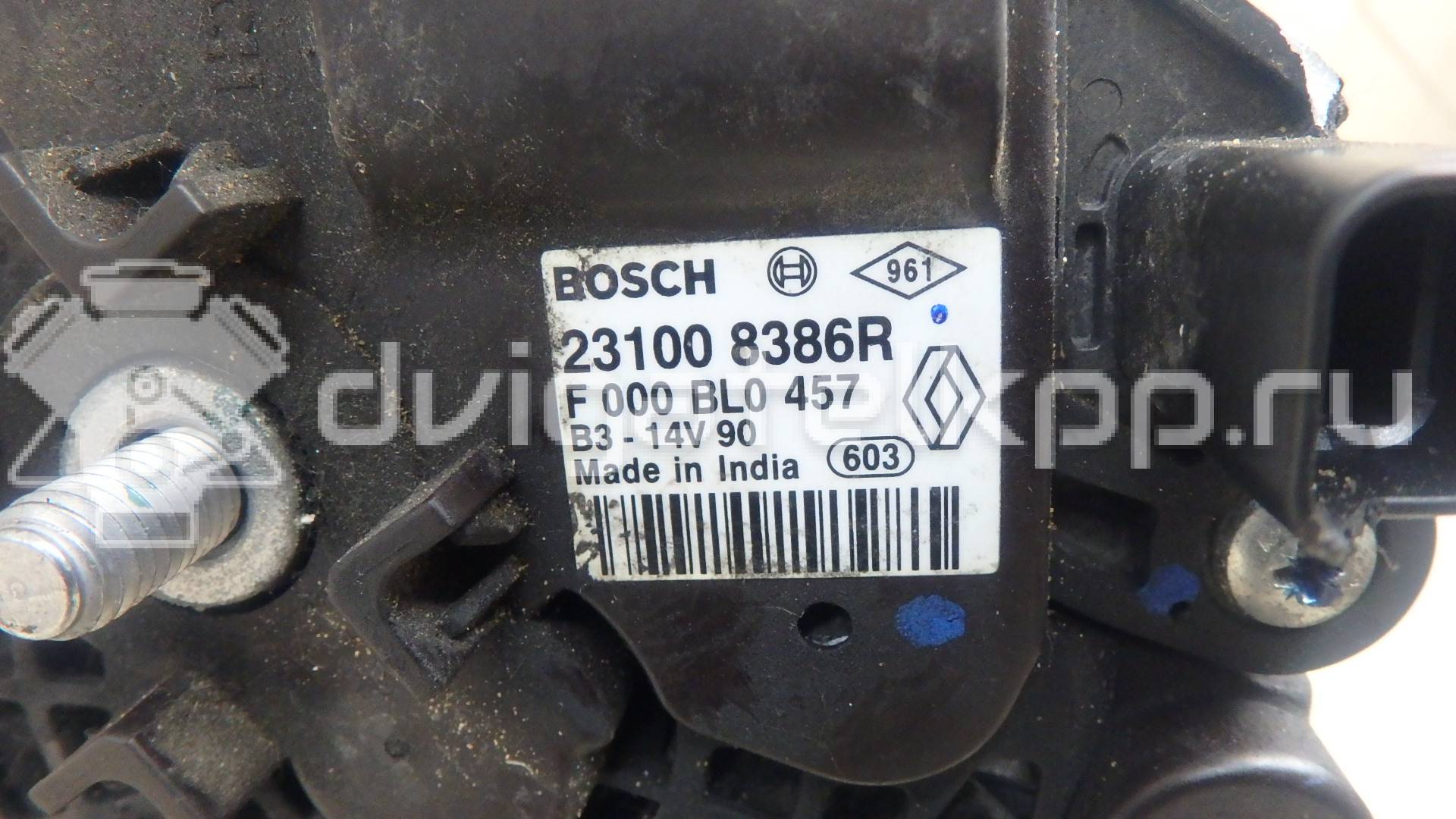 Фото Генератор  231008386R для Renault Captur J5 / Clio {forloop.counter}}