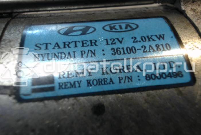 Фото Стартер  361002A810 для Hyundai Ix35 Lm, El, Elh / I40 Vf {forloop.counter}}