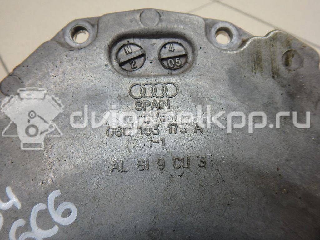 Фото Крышка коленвала задняя для двигателя BBJ для Audi (Faw) / Audi 218 л.с 30V 3.0 л бензин 06C103171A {forloop.counter}}