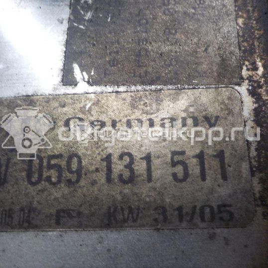 Фото Радиатор системы EGR для двигателя BPP для Audi A4 / A6 180 л.с 24V 2.7 л Дизельное топливо 059131511