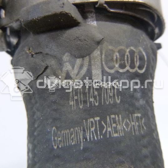 Фото Патрубок интеркулера для двигателя BMK для Audi A6 225 л.с 24V 3.0 л Дизельное топливо 4F0145709C