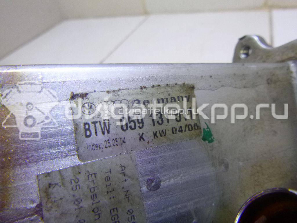 Фото Радиатор системы EGR для двигателя BPP для Audi A4 / A6 180 л.с 24V 2.7 л Дизельное топливо 059131511 {forloop.counter}}