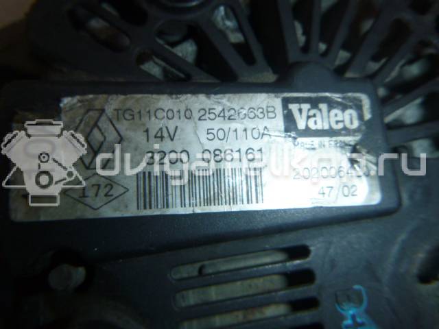 Фото Генератор  8200086161 для Renault Megane / Trafic / Master / Clio / Laguna {forloop.counter}}