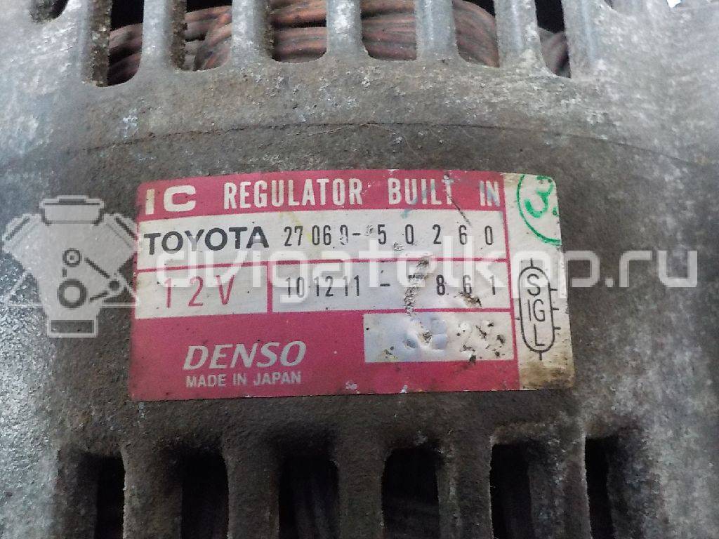 Фото Генератор  2706050260 для toyota Land Cruiser (100) {forloop.counter}}