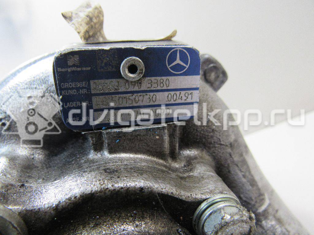 Фото Турбокомпрессор (турбина) для двигателя OM 651.924 (M651 D22) для Mercedes-Benz Cls / E-Class 163-204 л.с 16V 2.1 л Дизельное топливо 6510904180 {forloop.counter}}