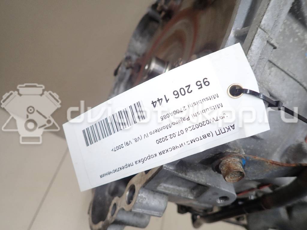 Фото Контрактная (б/у) АКПП для Mitsubishi Eclipse / Pajero / Galant / Endeavor D8 W, D7 W / 380 Db 202-269 л.с 24V 3.8 л 6G75 бензин 2700A085 {forloop.counter}}