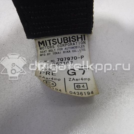 Фото Ремень безопасности с пиропатроном  7000a406xa для mitsubishi Lancer (CX,CY)