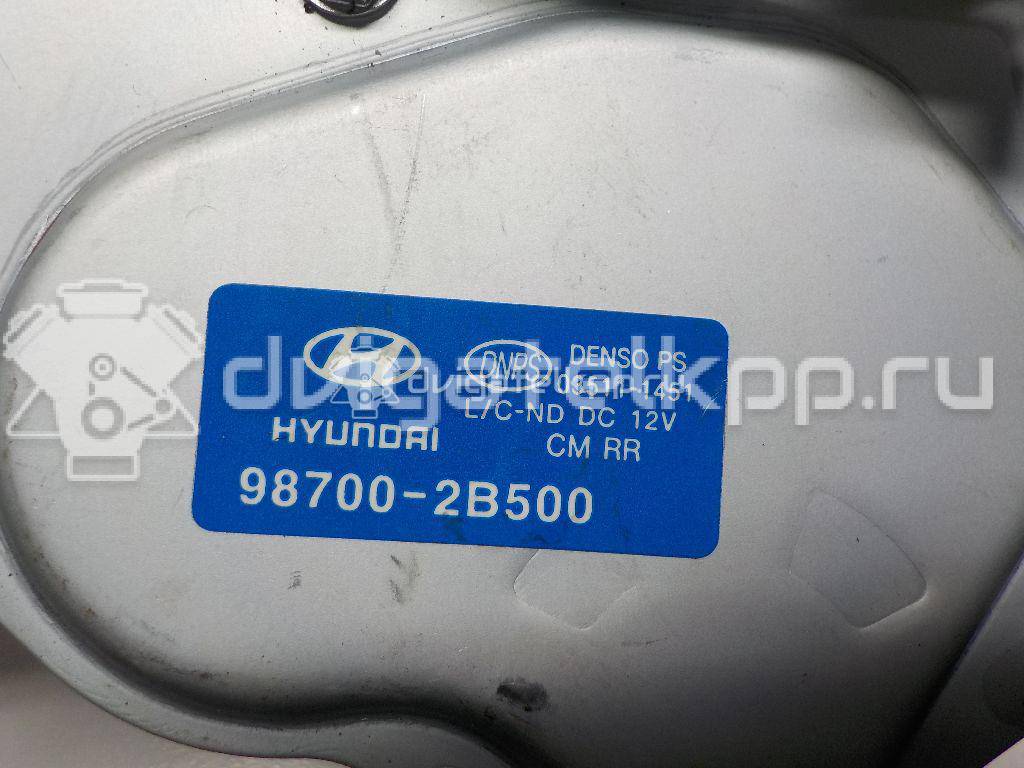 Фото Моторчик стеклоочистителя задний  987102B500 для Hyundai Santa Fé {forloop.counter}}