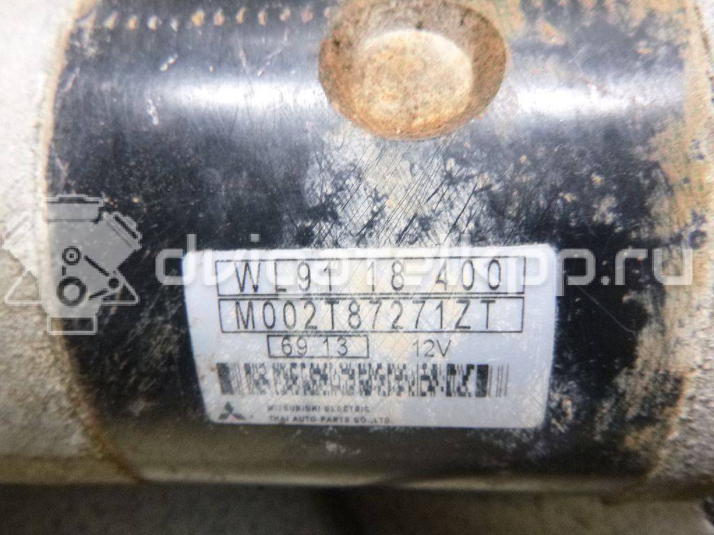 Фото Стартер  WL9118400 для Mazda Mpv / Bt-50 Cd, Un / Bt-50 / E-Serie / B-Serie {forloop.counter}}