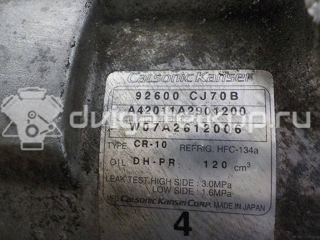 Фото Компрессор системы кондиционирования  92600CJ70B для Nissan Note / Tiida / Micra {forloop.counter}}