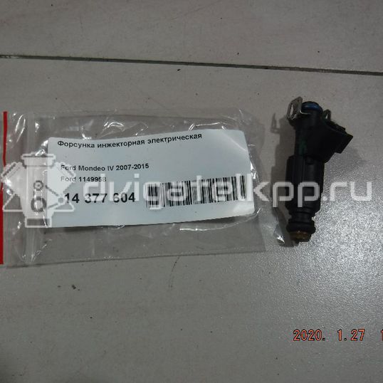 Фото Форсунка инжекторная электрическая  1149958 для Ford Fiesta / Focus / C-Max / Galaxy / S-Max